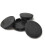 4 Pcs/Set Black/Silver 56mm Universal Car Wheel for Rim-Silver 11