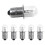 100PCS New Replacement Bulbs for 18 Volt DW908 / DW919 Cordless Flashlights DC509 36 Volt Floodlight 19.2V 1