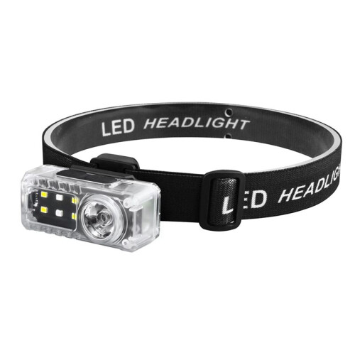 Led Headlamp Motion Sensor Camping Fishing Lantern Usb Rechargeable Light with Magnet Warning Lamp