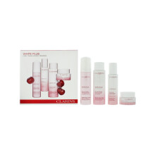 Set Clarins: White Plus Hydrating Day Emulsion For Face 75 ml + White Plus Brightening Cleansing Foam 150 ml + White Plus Brightening Lotion For Face