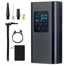 Kannettava rengaspumppu 150 PSI, 6000mAh langaton ilmapumppu, digitaalinen painemittari, 2 kertaa nopeampi autoon, moottoripyörään ja m