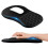 Εργονομικό Mouse Pad με στήριγμα καρπού μασάζ, λεία επιφάνεια Lycra και αντιολισθ 1