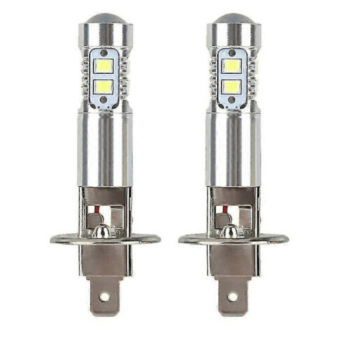 Λαμπτήρες LED προβολέων 2 τεμαχίων, 12V-24V, λευκό φως 6000K, διάρκεια ζωής 50000 ωρών, ά