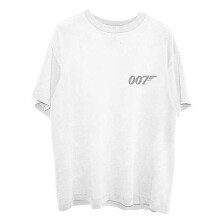 (XL, White) James Bond Unisex Adult GoldenEye Japanese Poster T-Shirt