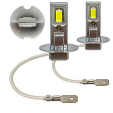 darab H3 LED izzó 9V-16V Canbus 4000 lumen fehér fényerejű autó fényszóró cserekészlethez