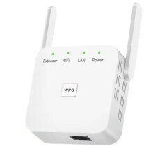 C611 WiFi jelerősítő 300Mbps sebességgel, 2 antennával és Ethernet porttal, bármilyen nyelvet támogat a stabil lefedett