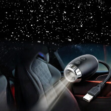 az 1-ben Galaxy Star projektorlámpa, USB-s mini éjszakai fény állítható fényerővel hálószobába és autóba