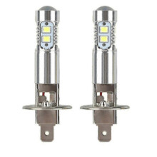 LED fényszóró izzók 2 db-os csomagban, 12V-24V, 6000K fehér fény, 50000 óra élettartam, azonnali felkapcsolás, autókhoz,