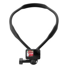 Rugalmas nyakba akasztható POV tartó | Kompatibilis a GoPro Hero 13-5, DJI Action 6-4, Osmo 360 Nano és Insta360 kamerákk