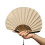Ventilateur vintage en forme de coquille,-Blanc crème 1