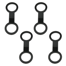 Support de Tube de plongée sous-marine en Silicone, 4-Noir