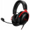 Cuffie da gioco cablate per PC e console, circumaurali con microfono, nere e rosse 1