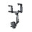 Car Phone Mount for Rear View Mirror, 360 Degree Rotatable Retractable Holder with Adjustable Grip 1