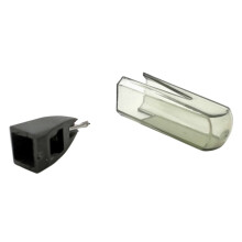 Replacement Stylus for OM Super, OMB, OMT, OD, LM, TM, SMB and SG Turntable Cartridge, Black Fine Tip