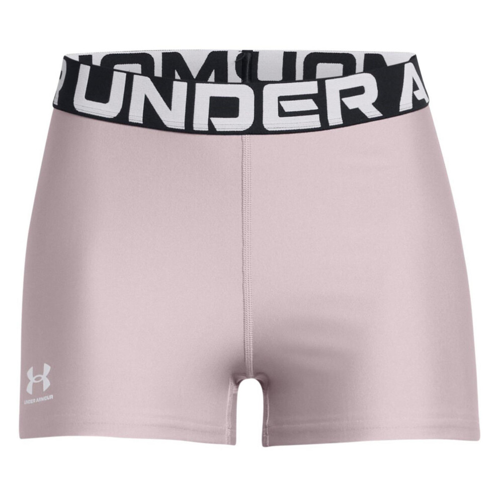 Under Armour (18 Uk S, Grey) Womens/Ladies Heatgear Compression Shorts