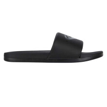 (8 UK, Black) Everlast Mens Godan Padded Strap Sliders