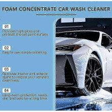 Foam Car Wash Cleaner, Concentrate High Foaming Car Wash Cleaner, Anti-foulings Car Paint Maintenance