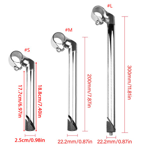 Lenkervorbau aus Aluminiumlegierung, Schwanenhals-Riser-Vorbau-L 1