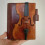 2026 Violin Notebook for Notes, Vintage Style PU Leather Journal for Journaling and Sketching 4