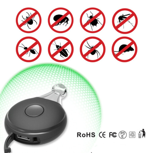 Ηλεκτρονικό απωθητικό κουνουπιών USB, υπερηχητικό απωθητικό παρασίτων για 2