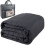 Couverture lestée 8 kg, 150 x 200 cm, housse en coton gris 2