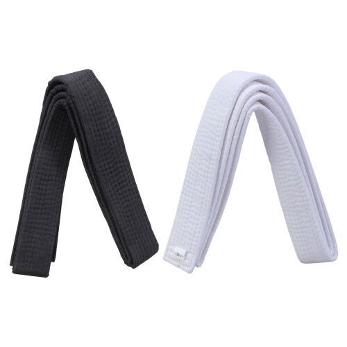 180 cm Kampfkunst-Gürtel, bequemer Taekwondo-Gürtel,-Schwarz 1