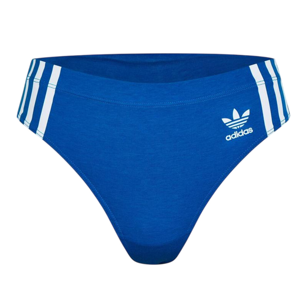 Adidas (10 Uk, Blue) Womens/Ladies Adicolor Flex 3 Stripes Thong