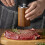 Manual Flaxseed Mill, Pepper Grinder with Adjustable Grind Settings, Hand Crank Spice Grinder 2