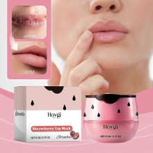 Moisturizing & Exfoliating Strawberry Lip Mask for Smooth, Youthful Lips