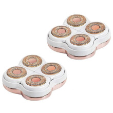 2Pcs Legs Hair Remover Replacement Head Compatible with Finishing Touch Flawless Electric legs Shaver For Women