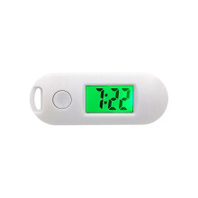 (White) Excellent Digital Clock Portable Student Digital Pocket