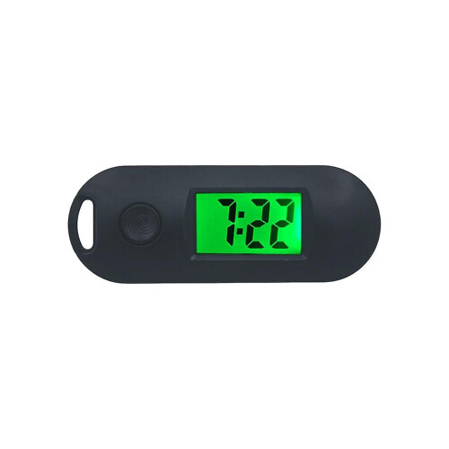 (Black) Excellent Digital Clock Portable Student Digital Pocket