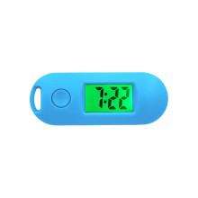 (Blue) Excellent Digital Clock Portable Student Digital Pocket