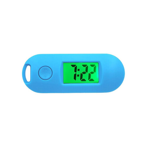 (Blue) Excellent Digital Clock Portable Student Digital Pocket