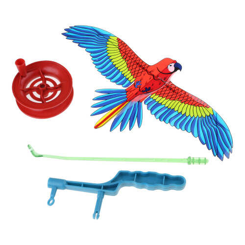 Cerfs-volants dynamiques, ligne de-Perroquet coloré de 30CM