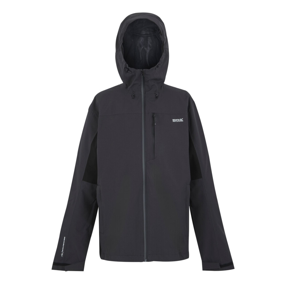 Regatta (M, Ash/Black) Mens Birchdale Ii Waterproof Jacket