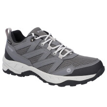 (10 UK, Grey) Hi-Tec Mens Saunter Waterproof Hiking Boots