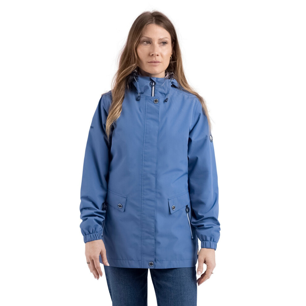 Trespass (M, Coastal Blue) Womens/Ladies Flourish Waterproof Jacket