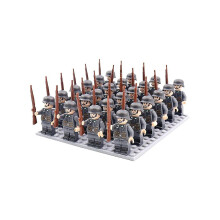 (Germany) Military Figures Building Blocks Toy Doll German Us Uk Soldiers Bricks Toys Multi-color Optional