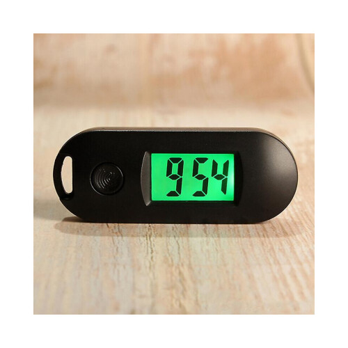 (Green) Excellent Digital Clock Portable Student Digital Pocket 1