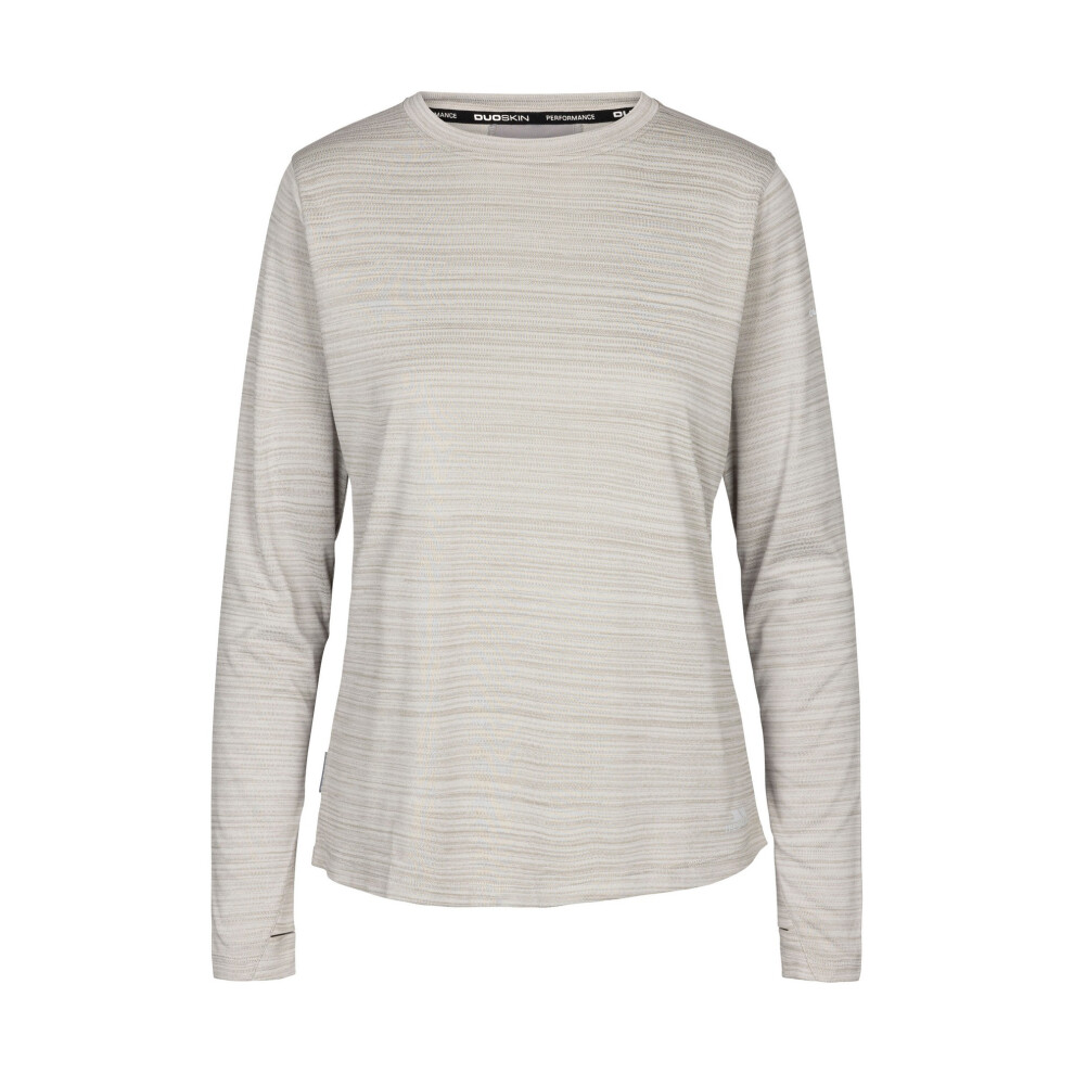 Trespass (M, Platinum Marl) Womens/Ladies Nettil Long-Sleeved Active Top
