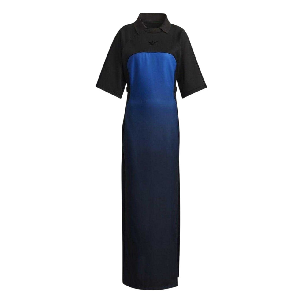 Adidas (4 Uk, Black) Womens/Ladies Trefoil Maxi Dress