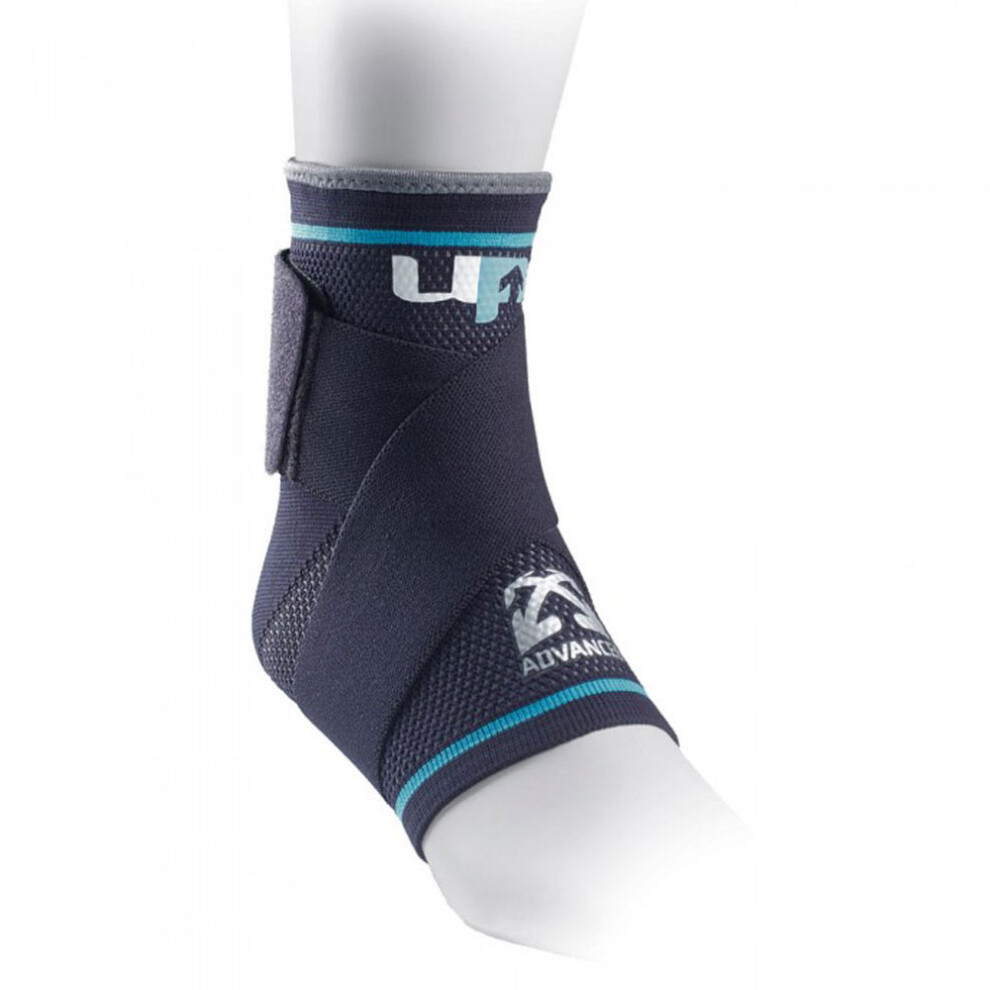 Ultimate Performance (L, Black/Blue) Advanced Compression Ankle Support