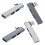 Station d'accueil Hub USB Type C à 90 degrés, extenseur-USB gris 6