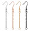 Extension de chaîne Durable, boucles d'oreilles en vrac,-Or 2