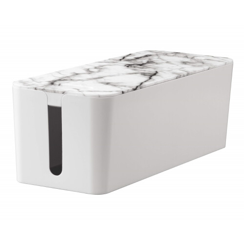 Hama Kabelbox Maxi Marmor-Design 1