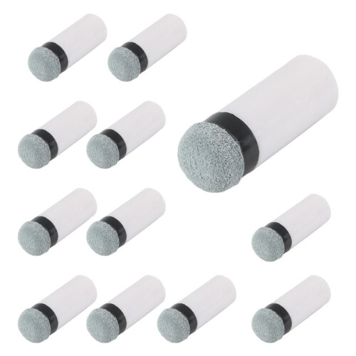 Billiard Cues Tips with Pool Cue Stick Ferrules Screw- Billiard Pool Cue Stick Tips 12mm Pool Stick Tips