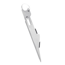Outil de fixation de nœuds de pêche, ligne de pêche, nœud-Argent
