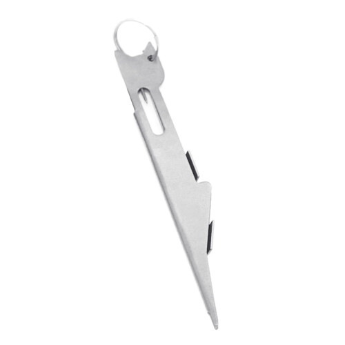 Outil de fixation de nœuds de pêche, ligne de pêche, nœud-Argent