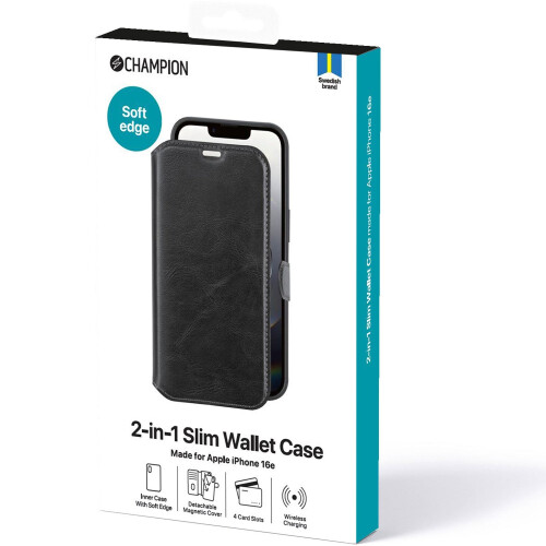 2-i-1 Slim pung iPhone 16e